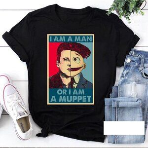 Am I A Man or Am I A Muppet Retro T-shirt